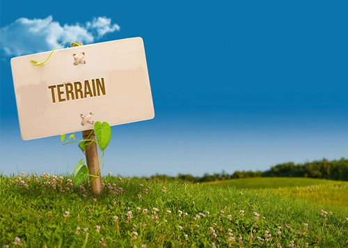 terrain commercial a vendre