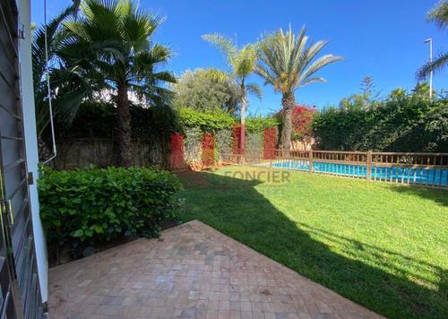 Villa - 4 pièces - 3 bathrooms for louer in Ain Diab - Casablanca