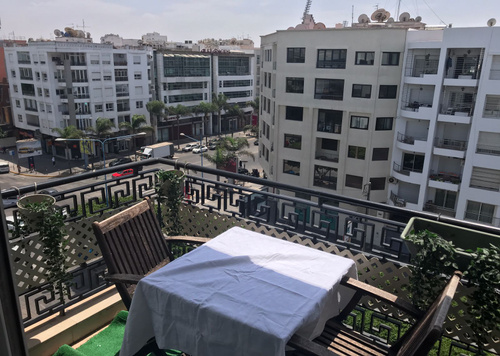 Appartement - 3 pièces - 2 bathrooms for louer in Maarif Extension - Casablanca