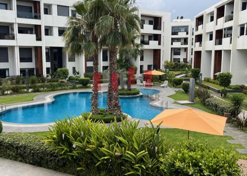 Appartement - 1 pièce - 2 bathrooms for louer in Bouskoura - Casablanca
