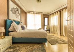 TRÈS BEL APPARTEMENT F2 À LOUER BIEN MEUBLE STYLE MODERNE SANS VIS A VIS AVEC BELLE TERRASSE DANS UNE RÉSIDENCE DE HAUT STANDING AU CENTRE DE MARRAKECH