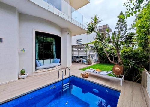 Villa - 4 pièces - 3 bathrooms for louer in Dar Bouazza - Casablanca