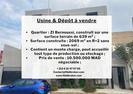 Usine & Dépôt à vendre