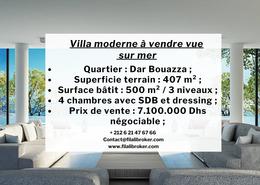 Villa - 4 pièces - 4 bathrooms for vendre in Dar Bouazza - Casablanca