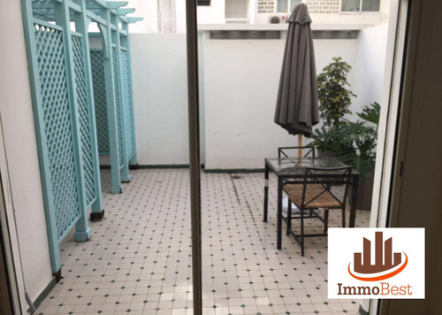 شقة - 1 غرفة نوم - 1 حمام for louer in زيركتوني - الدار البيضاء