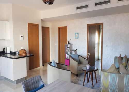 ستوديو - 1 غرفة نوم - 1 حمام for louer in المدينة المالية للدارالبيضاء - الدار البيضاء