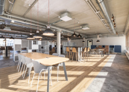 Espace de bureau privé pour 4 personnes