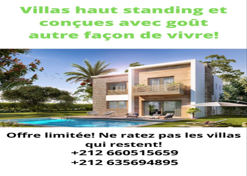 Villa - 3 pièces - 3 bathrooms for vendre in Bensergao - Agadir - Agadir