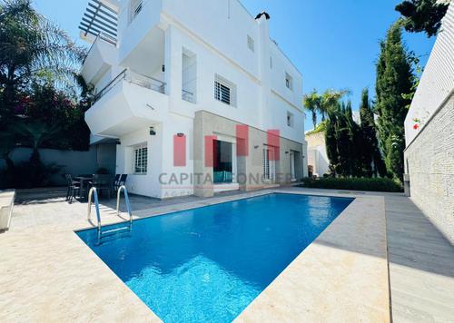Villa - 4 pièces - 2 bathrooms for louer in Anfa - Casablanca