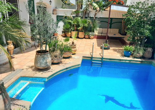 Villa - 4 pièces - 4 bathrooms for louer in Ain Diab - Casablanca