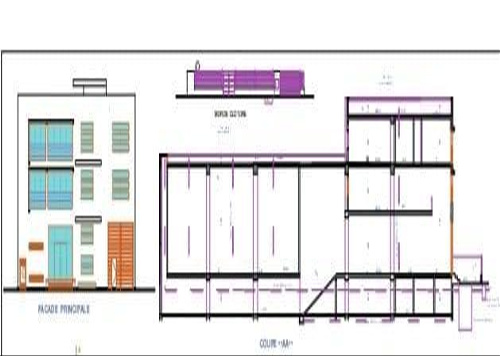 Usine - 4 bathrooms for louer in Sapino - Casablanca