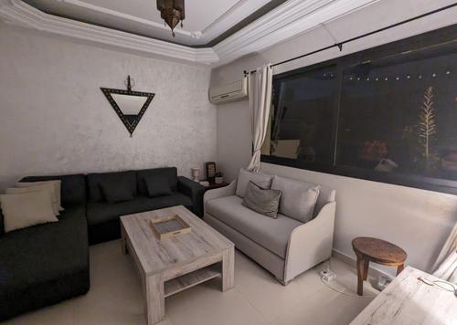 شقة - 1 غرفة نوم - 1 حمام for louer in المثلث الذهبي - الدار البيضاء