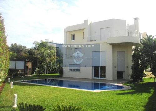 Villa - 3 pièces - 4 bathrooms for louer in Ain Diab - Casablanca