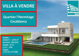 Villa - 6 pièces - 5 bathrooms for vendre in Tantonville - Casablanca