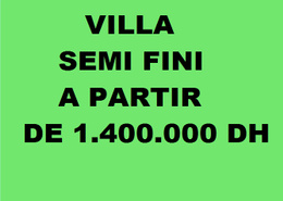 Villa semi fini complexe Route de l'aeroport