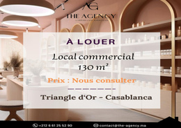 Magasin for louer in Triangle d'Or - Casablanca