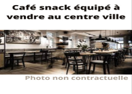 Café Snack équipé neuf et autorisé à vendre au centre ville
